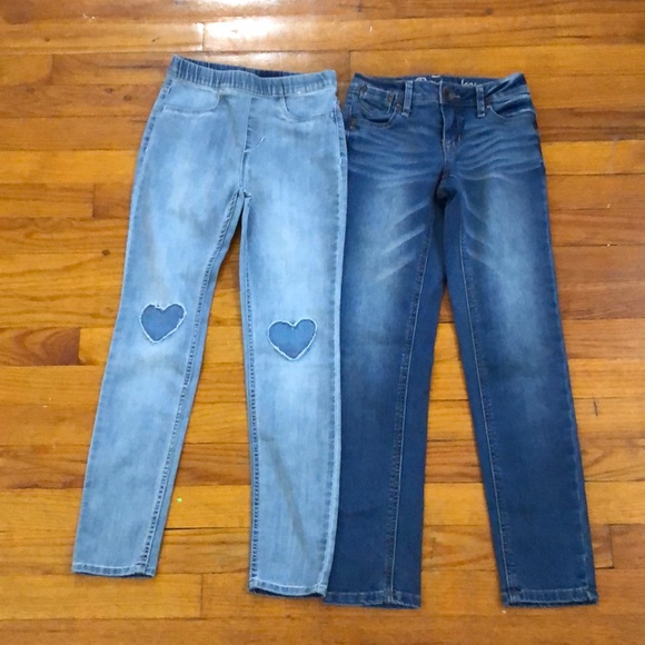 Justice Bottoms Girls 2 Pair Of Jeans Poshmark